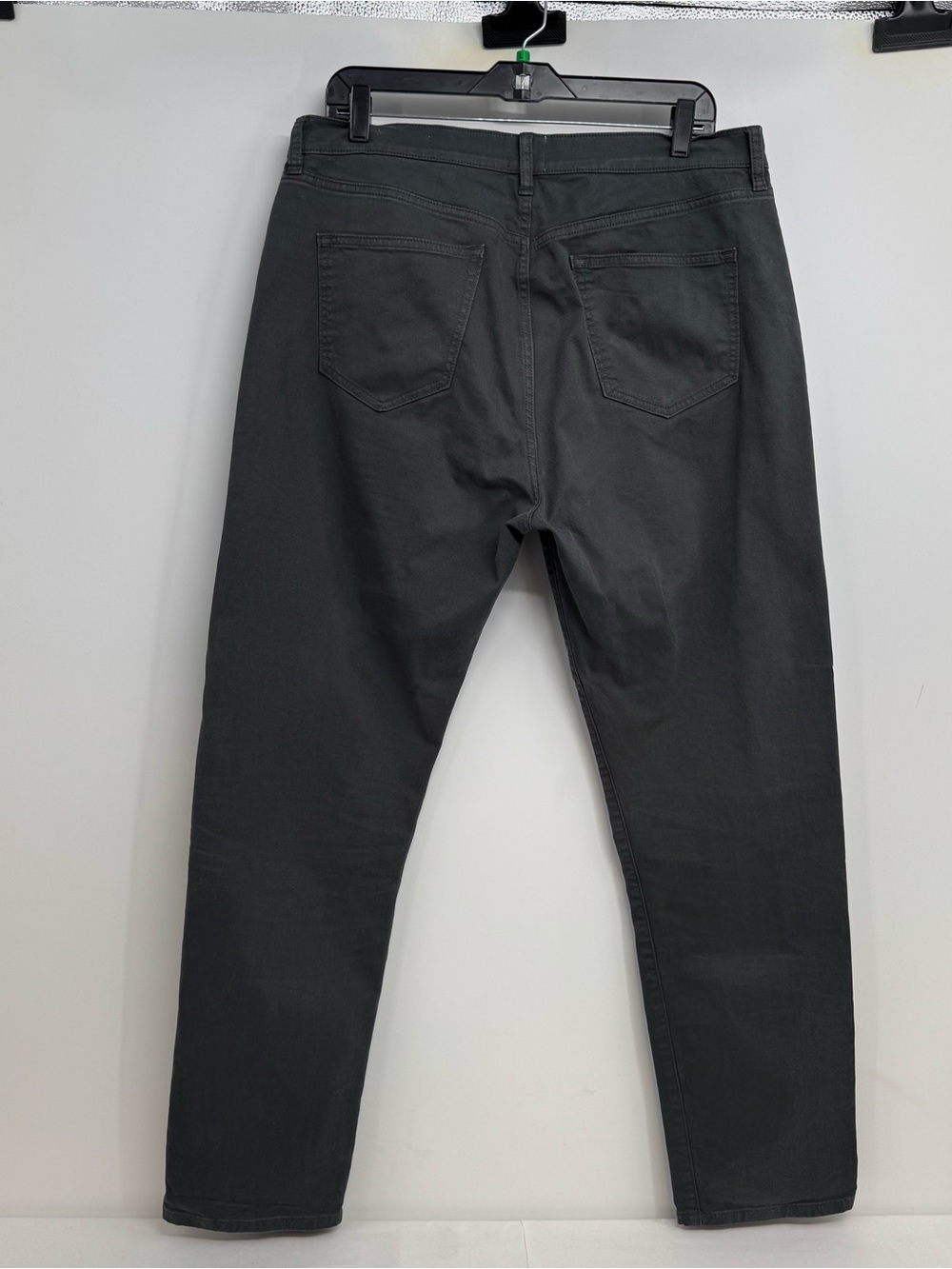 Flint And Tinder Pants Mens 34 X 30 Charcoal Tapered Fit Chino Casual - Picture 2 of 9